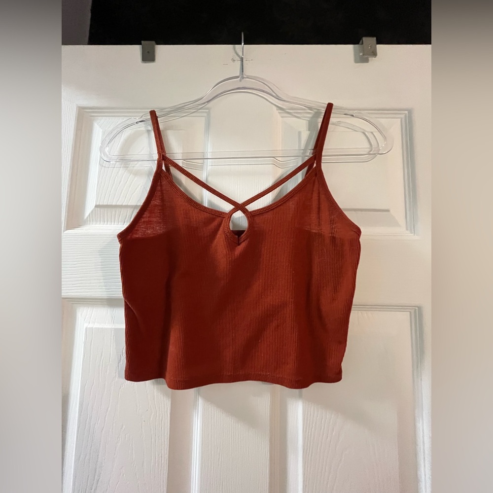 Mudd Spicy Red Crop Top